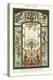 Art Nouveau Stained Glass-null-Stretched Canvas