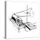 Art of Roentgen's X-ray Apparatus for Imaging Hand-Science Photo Library-Premier Image Canvas