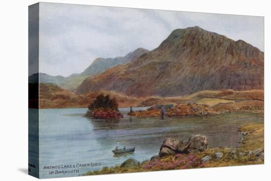 Arthog Lake and Cader Idris, Nr. Barmouth-Alfred Robert Quinton-Premier Image Canvas