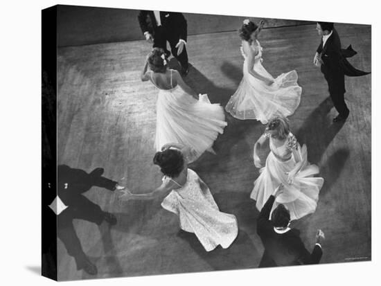 Arthur Murray Dance Instructors Dancing-Gjon Mili-Premier Image Canvas