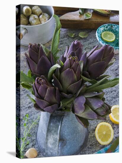 Artichokes, Italy, Europe-Nico Tondini-Premier Image Canvas