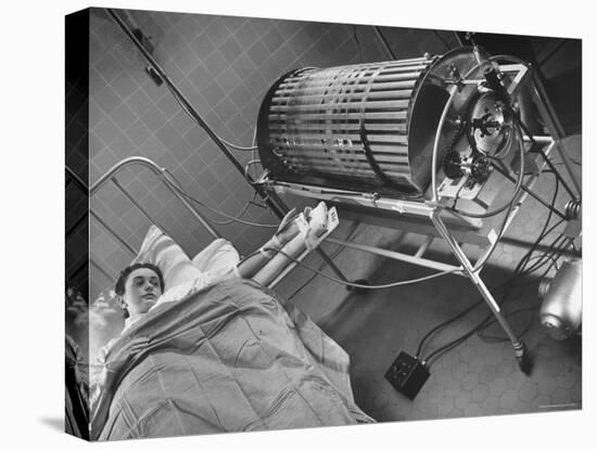 Artificial Kidney Dialysis Machine Purifying Blood Flow into patient-Fritz Goro-Premier Image Canvas