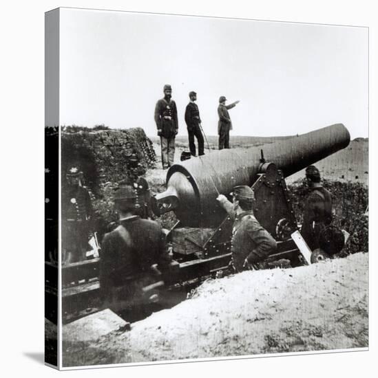 Artillery Battery of the Federal Army During the American Civil War, 1862-Mathew Brady-Premier Image Canvas