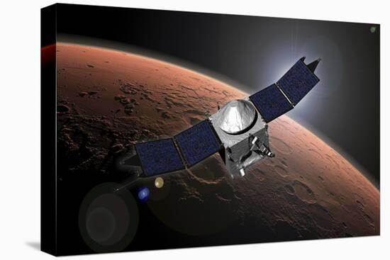Artist Concept of Nasa's Mars Atmosphere and Volatile Evolution Mission-null-Stretched Canvas