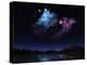 Artist's Concept of a Nebula over a Hypothetical Planet-Stocktrek Images-Premier Image Canvas