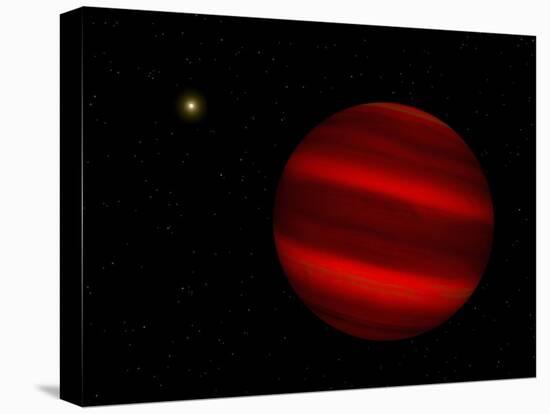 Artist's Concept of the Brown Dwarf Gliese 229 B-Stocktrek Images-Premier Image Canvas