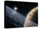 Artist's Impression of Jupiter & Its Ring-David Hardy-Premier Image Canvas