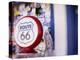 Artistic Blur, Route 66, Seligman, Arizona, USA-Julian McRoberts-Premier Image Canvas