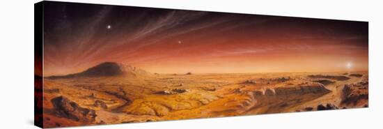 Artwork of Mars Surface Panoroma-Chris Butler-Premier Image Canvas