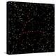 Artwork of the Constellation of Pisces-Julian Baum-Premier Image Canvas