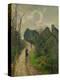 Ascending Path in Osny, 1883-Camille Pissarro-Premier Image Canvas