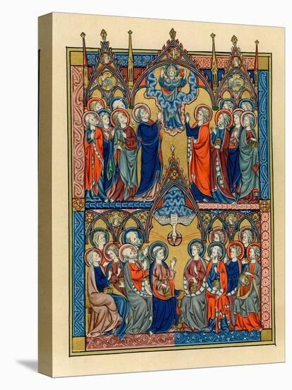 Ascension and Pentecost, 1290-1300-null-Premier Image Canvas