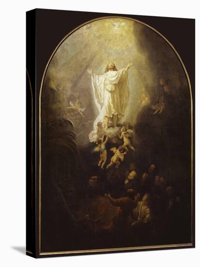 Ascension of Christ-Rembrandt van Rijn-Premier Image Canvas