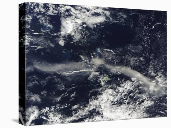 Ash Plume from Soufriere Hills, Montserrat-Stocktrek Images-Premier Image Canvas