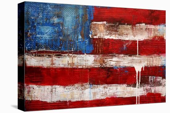 Ashley American Flag-Erin Ashley-Stretched Canvas