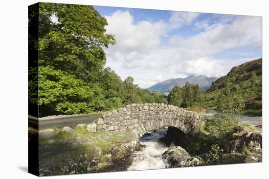 Ashness Bridge, Lake District National Park, Cumbria, England, United Kingdom, Europe-Markus Lange-Premier Image Canvas