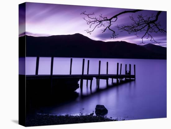 Ashness Landing, Derwentwater, Lake District National Park, Cumbria, England, United Kingdom-Ian Egner-Premier Image Canvas