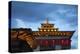 Asia, Bhutan, Thimpu. Tashichho Dzong Roofline-Kymri Wilt-Premier Image Canvas