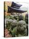 Asia, Japan; Kyoto, Sagano, Arashiyama, Otagi Nenbutsu Dera Temple, Stone Images-Christian Kober-Premier Image Canvas