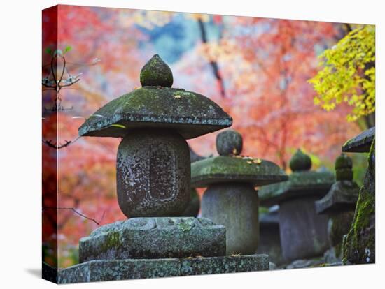 Asia, Japan; Kyoto, Sagano, Nison in (Nisonin) Temple-Christian Kober-Premier Image Canvas