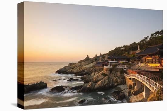 Asia, Republic of Korea, South Korea, Busan, Haedong Yonggungsa Temple-Christian Kober-Premier Image Canvas