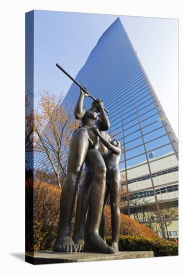 Asia, Republic of Korea, South Korea, Seoul, Coex World Trade Tower, Sculpture-Christian Kober-Premier Image Canvas