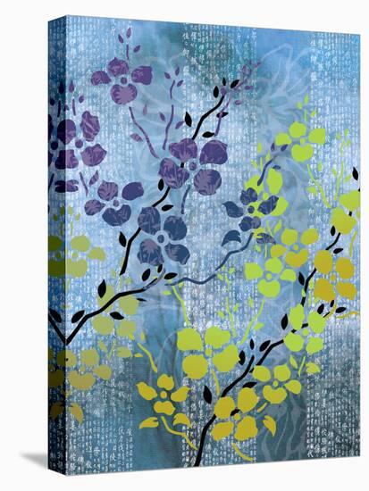 Asian Branches-Bee Sturgis-Stretched Canvas