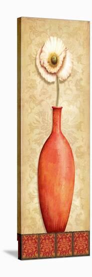 Asian Red II-Delphine Corbin-Stretched Canvas