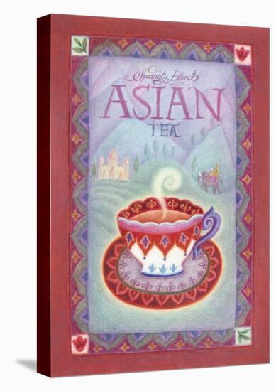 Asian Tea-Sue Williams-Stretched Canvas
