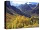 Aspen Trees in Autumn Color in the Mcgee Creek Area, Sierra Nevada Mountains, California, USA-Christopher Talbot Frank-Premier Image Canvas