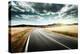 Asphalt Road in Tuscany Italy-Iakov Kalinin-Premier Image Canvas