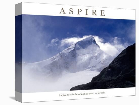 Aspire - Mt Aspiring-AdventureArt-Premier Image Canvas