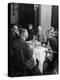 Associate Consultant to America Delegation Dr. W. E. B. Dubois, Eating Lunch with Other Consultants-Peter Stackpole-Premier Image Canvas