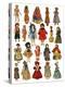 Assorted Dolls-English School-Premier Image Canvas