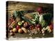 Assortment of Fruits, Vegetables & Nuts-null-Premier Image Canvas