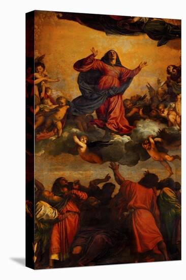 Assumption of the Virgin-Titian (Tiziano Vecelli)-Premier Image Canvas