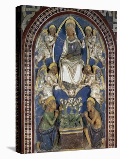 Assumption of Virgin, Majolica-Giovanni Della Robbia-Premier Image Canvas