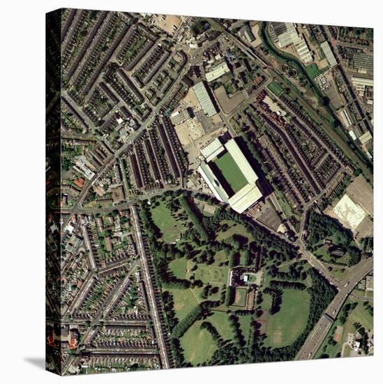 Aston Villa's Villa Park Stadium, Aerial-Getmapping Plc-Premier Image Canvas