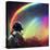 Astro Cruise 1 - Live in a Rainbow Galaxy-Ben Heine-Premier Image Canvas