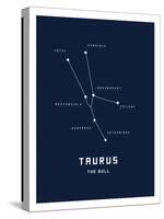 Astrology Chart Taurus-null-Stretched Canvas