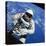 Astronaut Ed White Making First American Space Walk, 120 Miles Above the Pacific Ocean-null-Premier Image Canvas