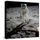 Astronaut Edwin 'Buzz' Aldrin Standing on the Moon after the Apollo 11 Landing, 20 July 1969-null-Stretched Canvas