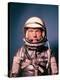 Astronaut John Glenn in a Mercury Program Pressure Suit and Helmet-Ralph Morse-Premier Image Canvas