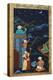 Astronomers While Studying the Moon and the Stars, Ottoman Miniature-null-Premier Image Canvas