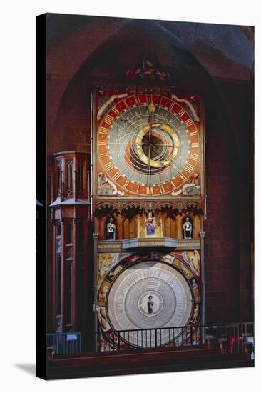 Astronomical Clock in Lund Cathedral, Sweden, Late 14th Century-null-Premier Image Canvas