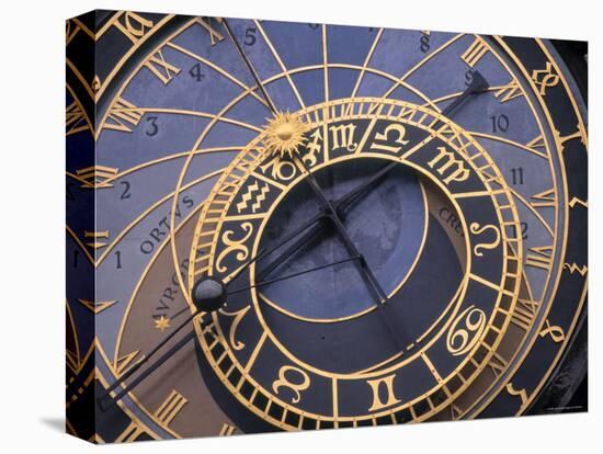 Astronomical Clock, Old Town Hall, Prague, Czech Republic-Jon Arnold-Premier Image Canvas