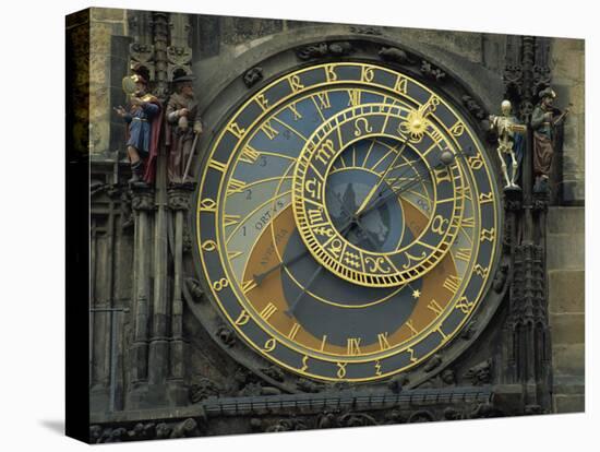 Astronomical Clock, Old Town Square, Prague, Czech Republic, Europe-Strachan James-Premier Image Canvas