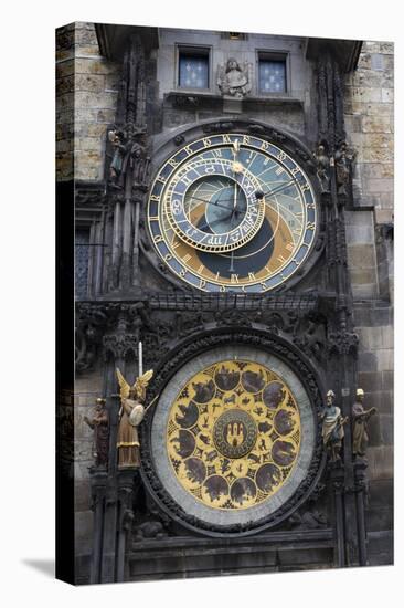 Astronomical Clock, Prague, Czech Republic-null-Premier Image Canvas