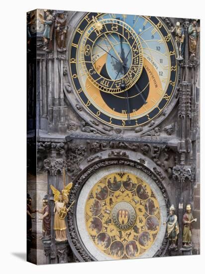 Astronomical Clock, Town Hall, Old Town Square, Old Town, Prague, Czech Republic, Europe-Martin Child-Premier Image Canvas