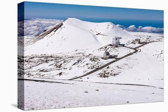 Astronomical Observatories atop Mauna Kea, Hawaii-Mark A Johnson-Premier Image Canvas